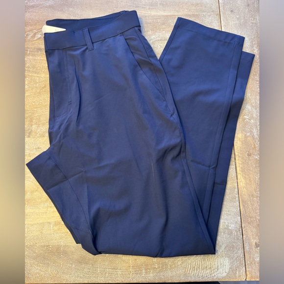 Fabletics The Only Pant (Slim Fit) Deep Navy Men’s 36 x 30 NWT - Picture 2 of 5
